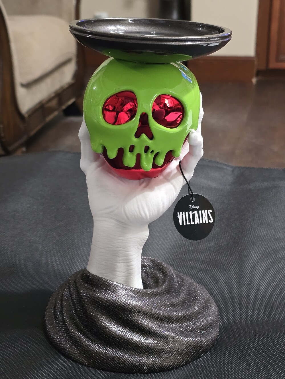 Bath & Body Works Disney Villian Evil Queen Poison Apple Candle Holder